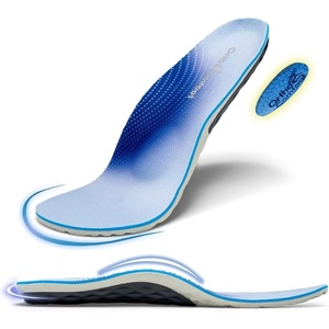 image:imageMetatarsal Arch Support Wide Insoles for Men amp Women Comfortable Orthotic Inserts for Ball of Foot Pain Relief Cushioned Boots Insoles for Flat Feet Plantar Fasciitis Size 10 Men12 WomenW1light Blue