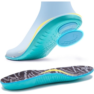 image:imageOrthoComfoot Comfortable Cushion Sneaker Insoles Men Women Plantar Fasciitis Relief Arch Support Running Sports Inserts Orthotics Gel Shock Absorbing for Walking All Day Size 11 Men13 WomenW1black