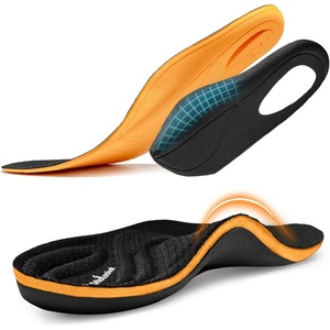 image:imageOrthoComfoot High Arch Support Inserts Women Men 240LBS Heavy Duty Plantar Fasciitis Insoles Metatarsal Pain Work Boot Insoles for Standing All Day Cloud Step Comfort Gel Insole for 10 Women8 MenBlack