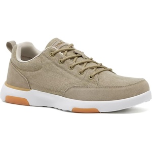 image:imageOrthoComfoot Mens Orthopedic Arch Support Walking Shoes Comfortable Cushioned Plantar Fasciitis Relief Shoes Breathable Orthotic Fashion Sneakers for Foot and Heel PainW2khaki