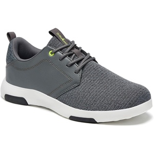 image:imageOrthoComfoot Mens Orthopedic Fashion Sneakers with Arch Support Comfortable Plantar Fasciitis Walking Shoes Casual Breathable Flat Feet Shoes for Foot and Heel Pain ReliefW4dark Grey