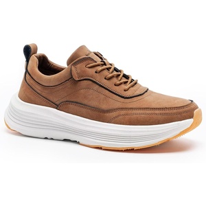 image:imageOrthoComfoot Mens Orthopedic Leather Dress Walking Shoes Comfortable Arch Support Oxfords for Plantar Fasciitis Casual Orthotic Thick Sole Sneakers for Foot and Heel Pain ReliefW2brown