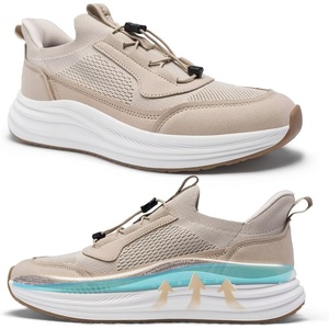 image:imageOrthoComfoot Mens Orthopedic Road Running Shoes Comfortable Arch Supports Plantar Fasciitis Orthotic Fashion Sneakers Casual Flat Feet Tennis Sports Walking Shoes for Foot Heel and Pain ReliefW3khaki