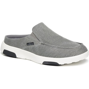 image:imageOrthoComfoot Mens Orthopedic SlipOn Loafers Walking Shoes with Arch Support Casual Plantar Fasciitis Slippers for Flat Feet Comfortable Orthotic Shoes for Foot and Heel Pain ReliefW10grey