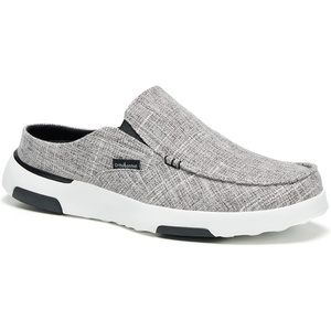 image:imageOrthoComfoot Mens Orthopedic SlipOn Loafers Walking Shoes with Arch Support Casual Plantar Fasciitis Slippers for Flat Feet Comfortable Orthotic Shoes for Foot and Heel Pain ReliefW4light Grey