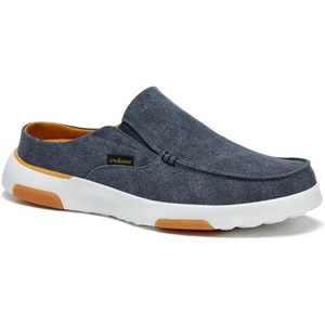 image:imageOrthoComfoot Mens Orthopedic SlipOn Loafers Walking Shoes with Arch Support Casual Plantar Fasciitis Slippers for Flat Feet Comfortable Orthotic Shoes for Foot and Heel Pain ReliefW1denim