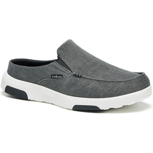 image:imageOrthoComfoot Mens Orthopedic SlipOn Loafers Walking Shoes with Arch Support Casual Plantar Fasciitis Slippers for Flat Feet Comfortable Orthotic Shoes for Foot and Heel Pain ReliefW7dark Grey
