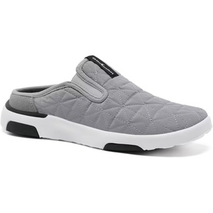 image:imageOrthoComfoot Mens Orthopedic SlipOn Loafers Walking Shoes with Arch Support Comfortable Orthotic Shoes for Plantar Fasciitis Casual Flat Feet Slippers for Foot and Heel Pain ReliefW3gray