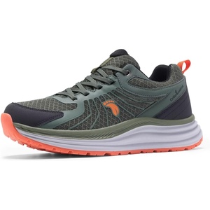 image:imageOrthoComfoot Mens Orthopedic Waterproof Trail Running Shoes  Arch Support for Plantar Fasciitis Orthotic Comfort Flat Feet Hiking Sport Gym Sneakers Foot amp Heel Pain ReliefW2army Green