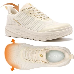 image:imageOrthoComfoot Orthopedic Diabetic Mens Wide Shoes Comfortable Arch Support Running Sneakers Plantar Fasciitis Wide Toe Box Work Tennis Outdoor Walking Shoes for Swollen Feet Heel PainK2beige