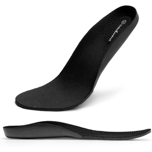 image:imageOrthoComfoot Plantar Fasciitis Relief Arch Support Insoles Comfort Shoe Inserts for Men Women Heavy Duty Work Shoes Orthotic Insoles for Standing All Day Black Size 12 Men14 WomenW2black