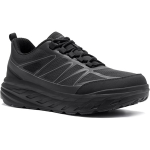 image:imageOrthoComfoot Womens Orthopedic Diabetic Wide Walking Shoes Comfortable Casual Arch Support Plantar Fasciitis Sneakers Tennis Orthotic High Arch Swollen Feet Work Shoes for Ankle and Heel PainK1black