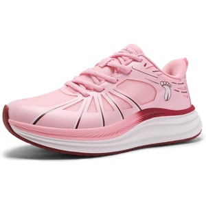 image:imageWomens Orthopedic Road Running Shoes Comfortable Arch Support Plantar Fasciitis Orthotic Athletic Sports Sneakers Casual Flat Feet High Arch Tennis Work Walking Shoes for Foot Heel and Pain ReliefW4pink