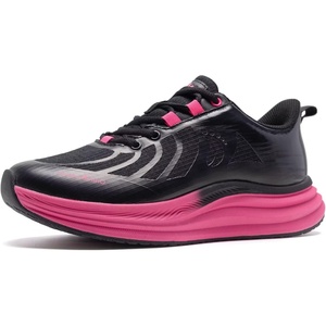 image:imageWomens Orthopedic Road Running Shoes Comfortable Arch Support Plantar Fasciitis Orthotic Sports Exercise Fashion Sneakers Casual Flat Feet Tennis Work Walking Shoes for Foot and Heel PainW1black
