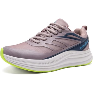 image:imageWomens Orthopedic Road Running Shoes Comfortable Arch Supports Plantar Fasciitis Orthotic Sports Athletic Sneakers Casual Flat Feet High Arch Tennis Work Walking Shoes for Foot Heel and Pain ReliefW3lotus Pink