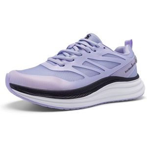 image:imageWomens Orthopedic Road Running Shoes Comfortable Arch Supports Plantar Fasciitis Orthotic Sports Athletic Sneakers Casual Flat Feet High Arch Tennis Work Walking Shoes for Foot Heel and Pain ReliefW4purple