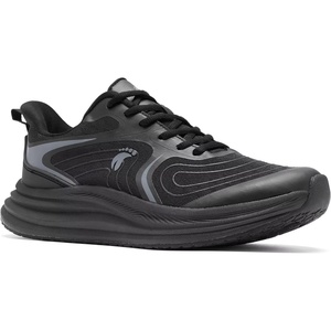 image:imageWomens Orthopedic Road Running Shoes Comfortable Casual Arch Support Plantar Fasciitis Athletic Sneakers High Arch Flat Feet Tennis Sports Work Walking Shoes for Foot and Heel Pain ReliefW1black