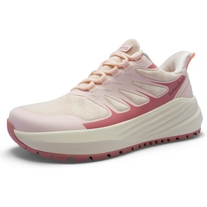 image:imageWomens Orthopedic Wide Plantar Fasciitis Shoes Comfortable Arch Support Diabetic Flat Feet Trail Running Athletic Hiking Sneakers Orthotic Casual Sports Trekking Walking Shoes for Foot amp Heel PainK3pale Orange