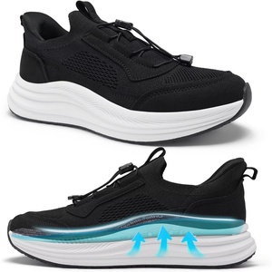image:imageWomens Orthopedic Wide Tennis Sport Shoes Comfort Plantar Fasciitis Heel Spurs Arch Support Athletic Sneakers Supportive Orthotic Pain Relief Training Fashion Walking Shoes Black Size 8