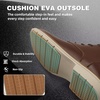 image:imageMens Orthopedic Business Chukka Boots Comfortable Arch Support Plantar Fasciitis Tuxedo Dress Leather Walking Ankle Mid Boot Orthotics Flat Feet Casual Oxford for Foot and Heel Pain ReliefW2dark Brown