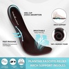 image:imageMens Orthopedic Leather Chukka Boots Comfortable Arch Support Plantar Fasciitis Tuxedo Dress Walking Ankle Mid Derby Boot Orthotics Flat Feet Casual Wingtip Oxford for Foot and Heel Pain ReliefW2dark Brown