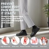 image:imageMens Orthopedic Wide Business Leather Dress Shoes  Arch Support Plantar Fasciitis Classic Oxford  Comfortable Cap Toe Orthotics Patent Tuxedo Sneakers for Foot and Heel Pain ReliefWk1black