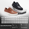 image:imageOrthoComfoot Mens Orthopedic Business Leather Dress Shoes  Wide Arch Support Plantar Fasciitis Orthotics Oxford  Cap Toe Comfort Patent Tuxedo Sneakers for Foot and Heel Pain ReliefK2brown