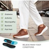 image:imageOrthoComfoot Mens Orthopedic Leather Dress Walking Shoes Comfortable Arch Support Business Work Oxfords for Plantar Fasciitis Orthotic Casual Thick Sole Sneakers for Foot and Heel Pain ReliefW2brown