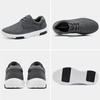 image:imageOrthoComfoot Mens Orthopedic Leather Dress Walking Shoes Comfortable Arch Support Fashion Sneakers for Plantar Fasciitis Orthotic Causal Business Shoes for Heel Foot Pain ReliefW1dark Gray