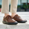 image:imageOrthoComfoot Mens Orthopedic Leather Dress Walking Shoes Comfortable Plantar Fasciitis Sneakers with Arch Support for Orthotic Casual Business Work Shoes for Foot and Heel Pain ReliefW2brown