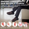 image:imageOrthoComfoot Mens Orthopedic Leather Loafers  Arch Support SlipOn Shoes for Plantar Fasciitis Flat Feet amp Heel Pain Relief Comfortable Casual Work Walking Dress ShoesK2dark Brown