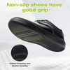 image:imageOrthoComfoot Mens Orthopedic Wide Leather Dress Walking Shoes Comfortable Arch Support Oxfords for Plantar Fasciitis Orthotic Casual Business Work Shoes for Foot and Heel Pain ReliefK1black