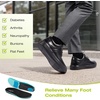 image:imageOrthoComfoot Mens Orthopedic Wide Leather Dress Walking Shoes Comfortable Arch Support Oxfords for Plantar Fasciitis Orthotic Casual Business Work Shoes for Foot and Heel Pain ReliefK1black