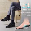 image:imageOrthoComfoot Orthopedic Business Shoes Arch Support Wingtip Oxford Plantar Fasciitis Relief Formal Comfort Oxfords Heel Pain Orthotics Patent Tuxedo SneakersW1black