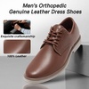 image:imageOrthoComfoot Orthopedic Business Shoes Arch Support Wingtip Oxford Plantar Fasciitis Relief Formal Comfort Oxfords Heel Pain Orthotics Patent Tuxedo SneakersW2brown