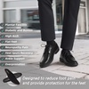 image:imageOrthoComfoot Orthopedic Business Shoes Arch Support Wingtip Oxford Plantar Fasciitis Relief Formal Comfort Oxfords Heel Pain Orthotics Patent Tuxedo SneakersW1black
