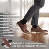 image:imageOrthoComfoot Orthopedic Business Shoes Arch Support Wingtip Oxford Plantar Fasciitis Relief Formal Comfort Oxfords Heel Pain Orthotics Patent Tuxedo SneakersW2brown