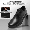 image:imageOrthoComfoot Orthopedic Business Shoes Arch Support Wingtip Oxford Plantar Fasciitis Relief Formal Comfort Oxfords Heel Pain Orthotics Patent Tuxedo SneakersW1black
