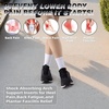 image:imageOrthoComfoot Womens Orthopedic Road Running Shoes Comfortable Arch Support Orthotic Plantar Fasciitis Athletic Sport Sneakers Casual High Arch Flat Feet Walking Shoes for Foot Heel and Pain ReliefW1black