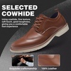 image:imageOrthopedic Business Leather Dress Shoes  Casual Arch Support Plantar Fasciitis Formal Wingtip Oxford for Mens  Cap Toe Comfortable Orthotics Patent Tuxedo Walking Shoes for Foot and Heel Pain ReliefW2brown