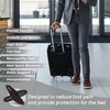 image:imageOrthopedic Business Leather Dress Shoes Comfortable Arch Support Plantar Fasciitis Formal Tuxedo Oxford for Mens Casual Classic Modern Wingtip Slip On Loafers for Foot and Heel Pain ReliefW2dark Brown