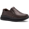 image:imageMens Orthopedic Leather Dress Walking Shoes Comfortable Orthotic Plantar Fasciitis Oxford Shoes with Arch Support Flat Feet Casual Business SlipOn Loafers for Foot and Heel Pain ReliefW2brown