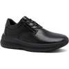 image:imageOrthoComfoot Mens Orthopedic Leather Dress Walking Shoes Comfortable Arch Support Business Work Oxfords for Plantar Fasciitis Orthotic Casual Thick Sole Sneakers for Foot and Heel Pain ReliefW1black