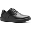 image:imageOrthoComfoot Mens Orthopedic Wide Leather Dress Walking Shoes Comfortable Arch Support Oxfords for Plantar Fasciitis Orthotic Casual Business Work Shoes for Foot and Heel Pain ReliefK1black