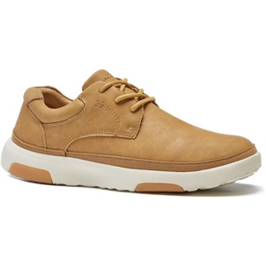 image:imageOrthoComfoot Mens Orthopedic Leather Dress Walking Shoes Comfortable Arch Support Fashion Sneakers for Plantar Fasciitis Orthotic Causal Business Shoes for Heel Foot Pain ReliefW2brown