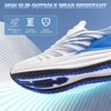 image:imageMens Orthopedic Plantar Fasciitis Sneakers Comfortable High Arch Support Road Running Shoes Orthotics Lightweight Casual Tennis Athletic Walking Shoes Relief Flat Feet Heel amp Foot PainW2white Blue