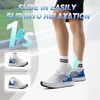 image:imageMens Orthopedic Plantar Fasciitis Sneakers Comfortable High Arch Support Road Running Shoes Orthotics Lightweight Casual Tennis Athletic Walking Shoes Relief Flat Feet Heel amp Foot PainW2white Blue