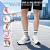 image:imageMens Orthopedic Plantar Fasciitis Sneakers Comfortable High Arch Support Road Running Shoes Orthotics Lightweight Casual Tennis Athletic Walking Shoes Relief Flat Feet Heel amp Foot PainW2white Blue