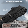 image:imageMens Orthopedic Wide Plantar Fasciitis Shoes Casual Support Trail Running Diabetic Flat Feet Fashion Sneakers Comfrtabel Orthotic Non Slip Walking Hiking Shoes for Foot amp Heel Pain ReliefK1black