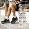 image:imageOrthoComfoot Mens Orthopedic Diabetic Shoes Wide Toe Box Comfortable Casual Arch Support Running Fashion Sneakers Plantar Fasciitis Flat Feet Work Tennis Walking Shoes for Swollen Feet Heel PainKblack